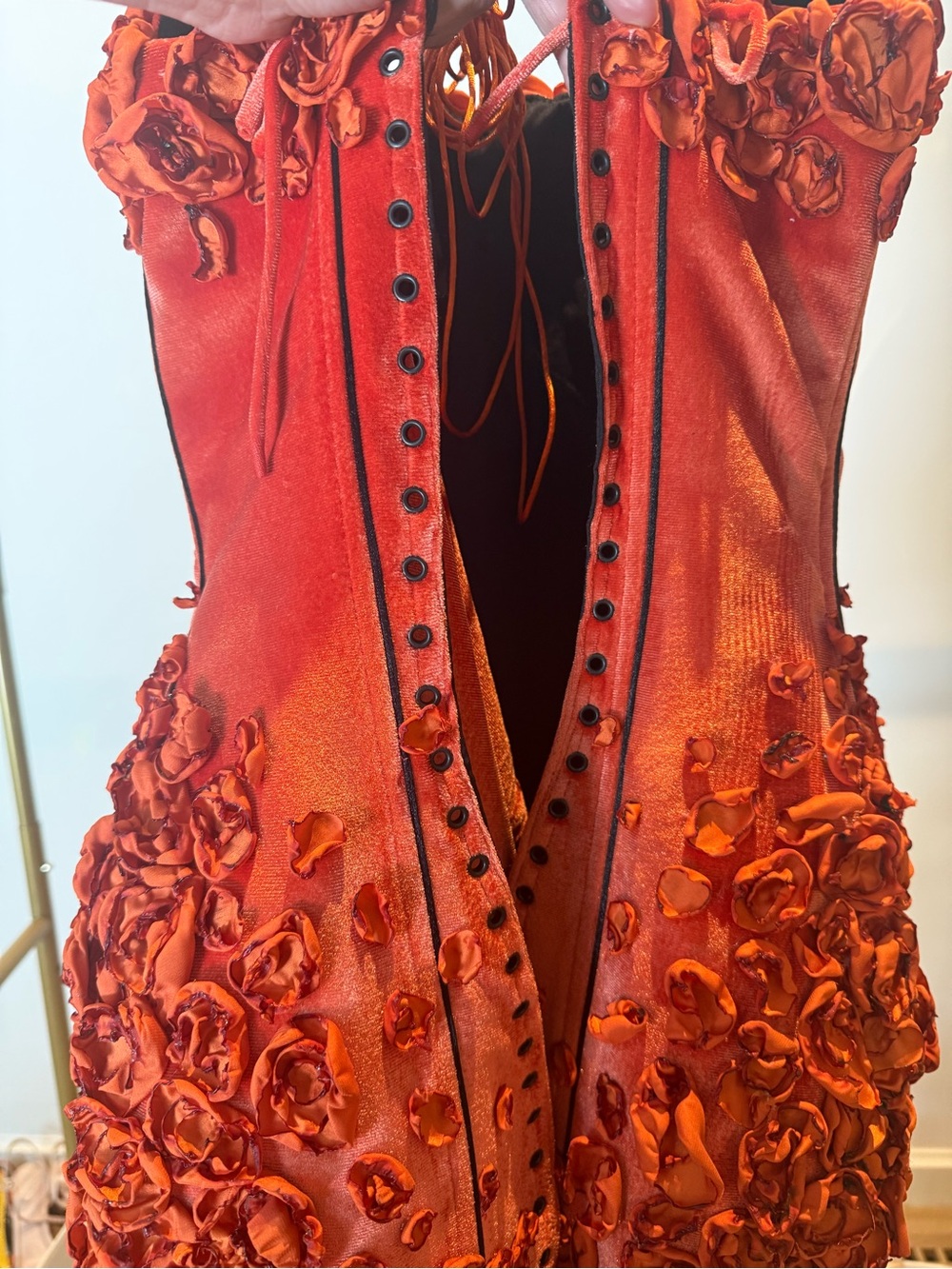 CHAMA Aria Dress — Orange - Picture 6 of 8